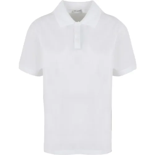 Polo , male, Sizes: 2XL, L, S, XL, M - Saint Laurent - Modalova