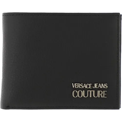 Schwarze Brieftasche Beschreibung - Versace Jeans Couture - Modalova