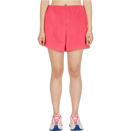 Terry Towelling Track Shorts , Damen, Größe: M - Moncler - Modalova