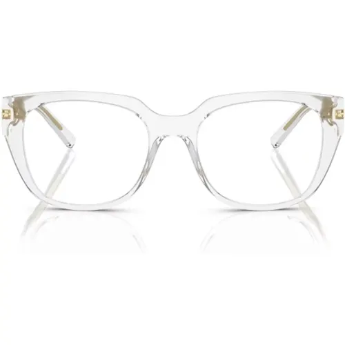 Dg5087 DG CrossedLarge Brillengestelle , Damen, Größe: 53 MM - Dolce & Gabbana - Modalova