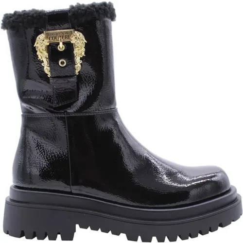 Stilvolle Stiefeletten , Damen, Größe: 38 EU - Versace Jeans Couture - Modalova