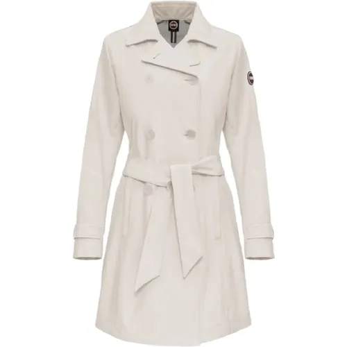 Womens Clothing Jackets Coats Cream Ss24 , female, Sizes: S, M, L - Colmar - Modalova