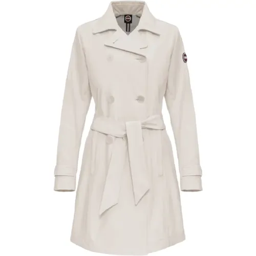 Womens Clothing Jackets Coats Cream Ss24 , female, Sizes: S, M, L, XL - Colmar - Modalova