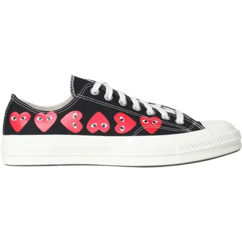 Herz Low Top Sneakers , Herren, Größe: 42 1/2 EU - Comme des Garçons Play - Modalova