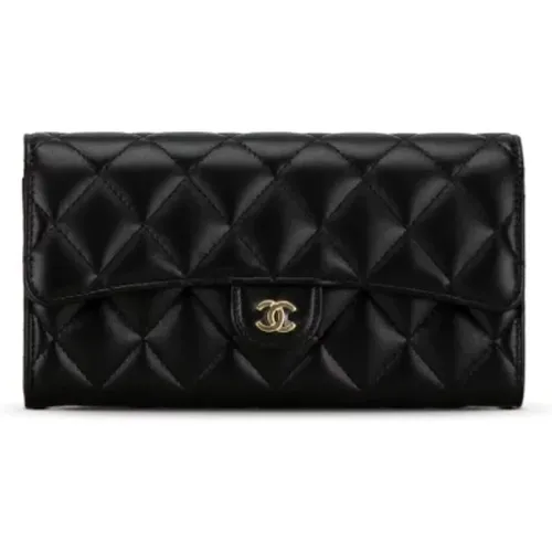 Pre-owned Leather wallets , female, Sizes: ONE SIZE - Chanel Vintage - Modalova