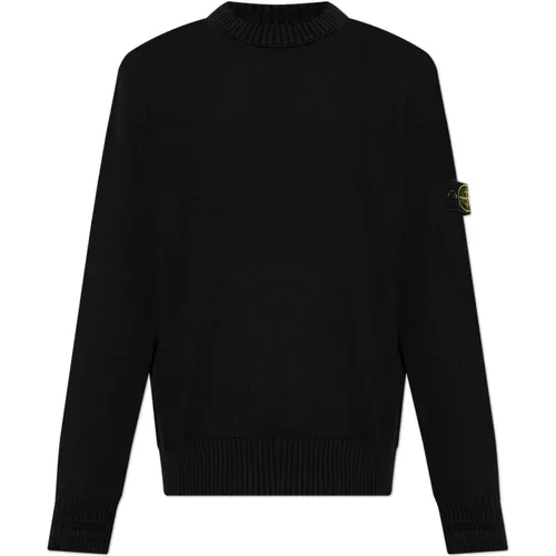 Pullover mit Logo , Herren, Größe: 2XL - Stone Island - Modalova