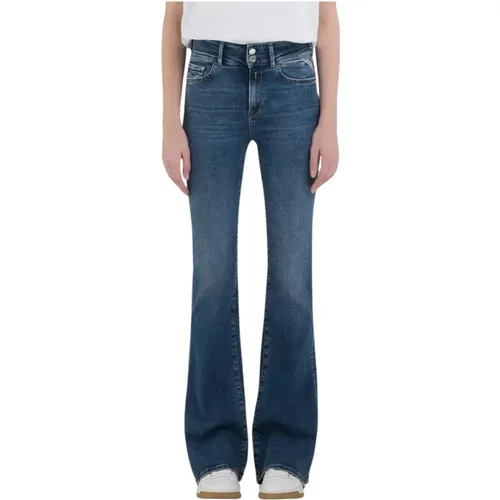 Blaue Denim Jeans , Damen, Größe: W30 - Replay - Modalova