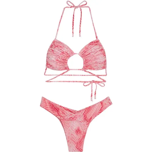 Triangle Bikini UND Feste Amerikanische Slip Lovers Line , Damen, Größe: XL - F**k - Modalova