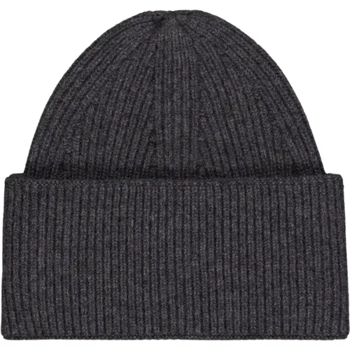 Reine Kaschmir Beanie Mütze , Herren, Größe: ONE Size - Laneus - Modalova