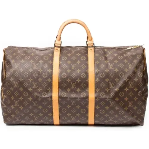 Pre-owned Coated canvas handbags , female, Sizes: ONE SIZE - Louis Vuitton Vintage - Modalova