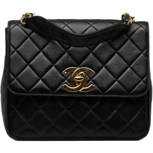 Pre-owned Leather shoulder-bags , female, Sizes: ONE SIZE - Chanel Vintage - Modalova