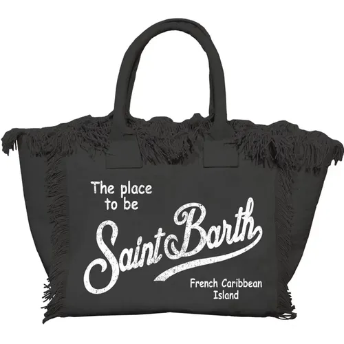 Schwarze Taschen für stilvolle Outfits - MC2 Saint Barth - Modalova