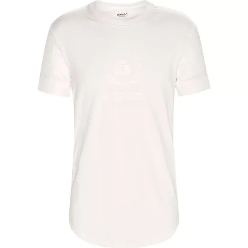 Valencia SC2 Weißes T-Shirt , Herren, Größe: M - Borgo - Modalova