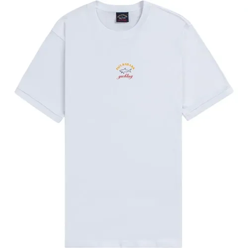 Embroidered Shirt , male, Sizes: M, S, L, XL - PAUL & SHARK - Modalova