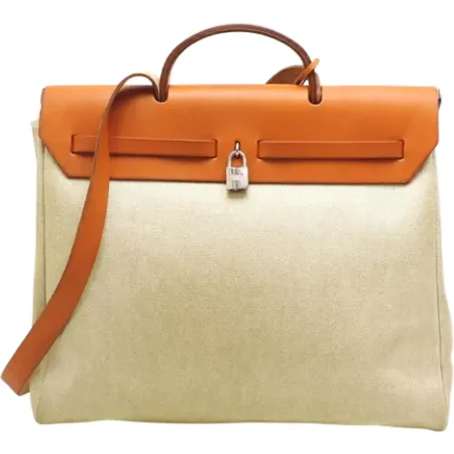 Pre-owned Leather handbags , female, Sizes: ONE SIZE - Hermès Vintage - Modalova