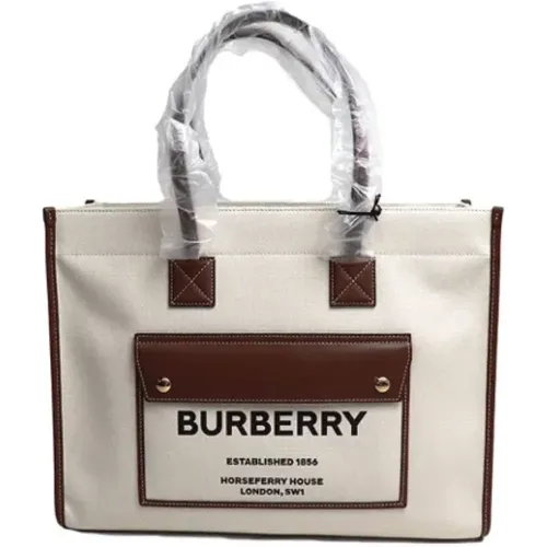 Pre-owned Fabric handbags , female, Sizes: ONE SIZE - Burberry Vintage - Modalova