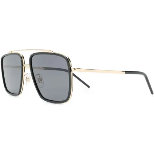 Dg2220 0281 Sunglasses , male, Sizes: 57 MM - Dolce & Gabbana - Modalova