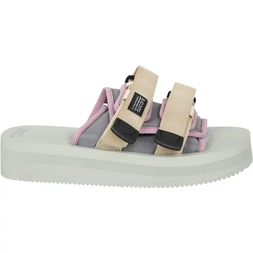 Moto-Vpo Open Toe Sliders , female, Sizes: 3 1/2 UK - Suicoke - Modalova