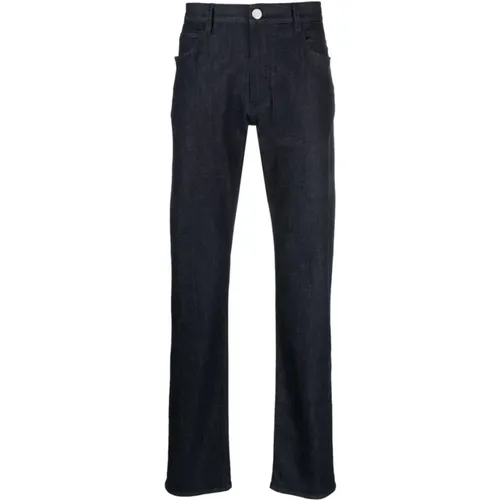 Elegant Straight Jeans for Men , male, Sizes: W34, W30, W31, W33 - Giorgio Armani - Modalova