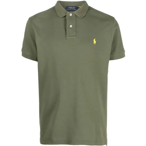 Polo Shirt with Embroidered Logo , male, Sizes: L, S - Ralph Lauren - Modalova
