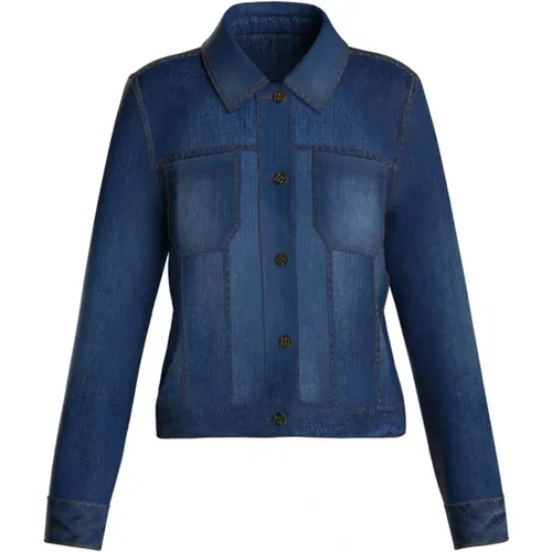 Denim Jacke für Frauen , Damen, Größe: M - Marella - Modalova