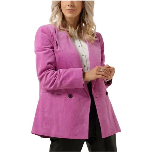 Oversized Corduroy Blazer Rosa - Co'Couture - Modalova