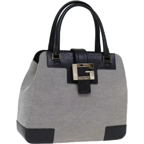 Pre-owned Cotton handbags , female, Sizes: ONE SIZE - Gucci Vintage - Modalova