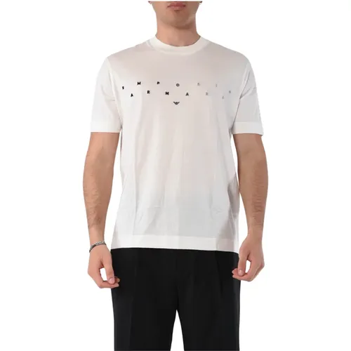 T-Shirts , male, Sizes: 2XL - Emporio Armani - Modalova