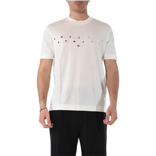 T-Shirts , male, Sizes: 2XL, S, L, M - Emporio Armani - Modalova