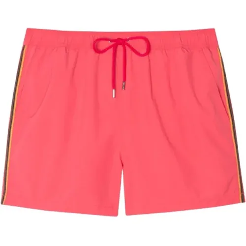 Beachwear Shorts with Artist Stripe , male, Sizes: L - Paul Smith - Modalova