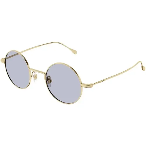 Gold Violet Sunglasses Gg1649S 006 , unisex, Sizes: 44 MM - Gucci - Modalova