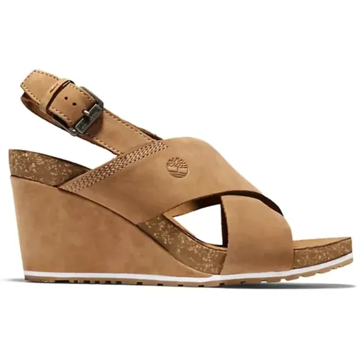 Damen Leder Sandalen Timberland - Timberland - Modalova