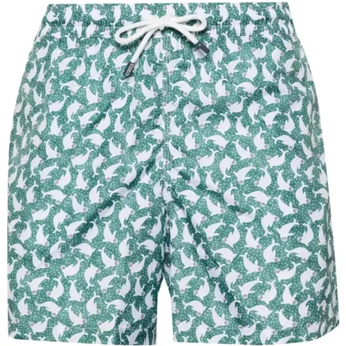 Eco Swim Shorts , male, Sizes: 2XL - Fedeli - Modalova