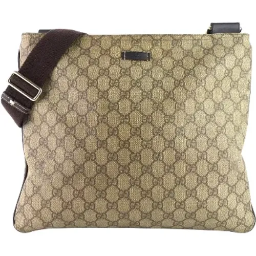 Pre-owned Canvas shoulder-bags , female, Sizes: ONE SIZE - Gucci Vintage - Modalova