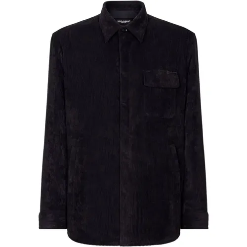 Shirts Camicia , male, Sizes: L, M - Dolce & Gabbana - Modalova