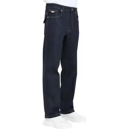 Klassische Blaue Herrenjeans , Herren, Größe: W30 - Versace Jeans Couture - Modalova