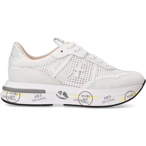 Weiße Cassie Damen Sneakers , Damen, Größe: 37 EU - Premiata - Modalova