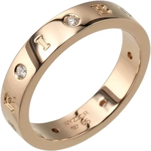 Pre-owned Rose Gold rings , female, Sizes: ONE SIZE - Bvlgari Vintage - Modalova