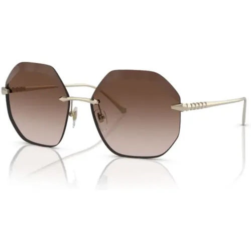 Metallic Sunglasses Elevate Style , unisex, Sizes: 59 MM - Bvlgari - Modalova