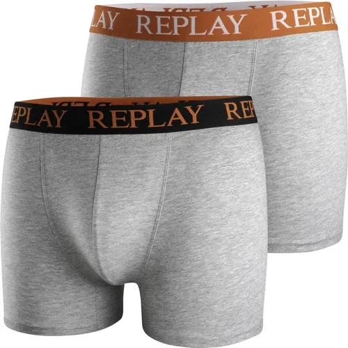 Comfort Fit Trunks 2er Pack Replay - Replay - Modalova