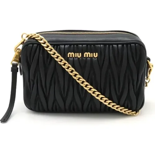 Pre-owned Leder crossbody-taschen - Miu Miu Pre-owned - Modalova