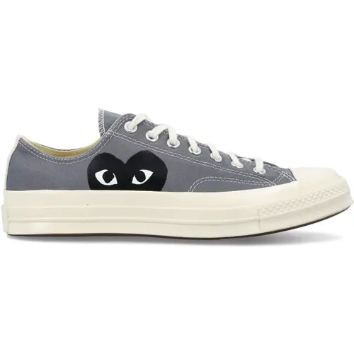 Graue Canvas Chuck 70 CDG Ox Sneakers , Damen, Größe: 41 EU - Comme des Garçons Play - Modalova