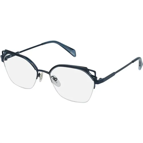 Stylish Eyeglasses Vpla04 , unisex, Sizes: 52 MM - Police - Modalova