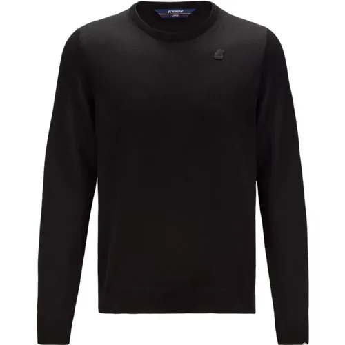 Sebastien Merino Regular Wollpullover , Herren, Größe: L - K-way - Modalova