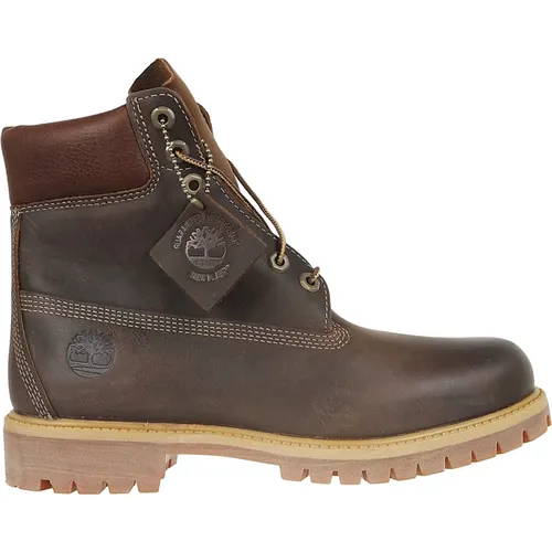 Braune Knöchelstiefel für Männer , Herren, Größe: 41 EU - Timberland - Modalova