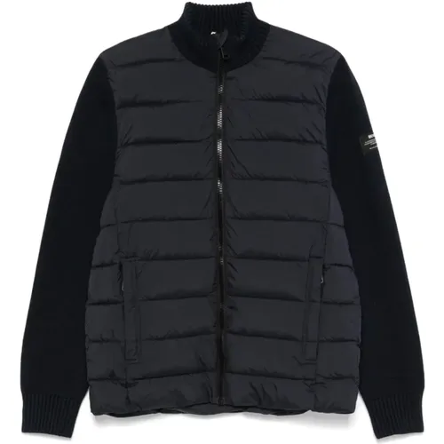 Panelled Padded Jacket , male, Sizes: XL, L, S, M - Ecoalf - Modalova