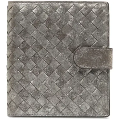 Pre-owned Leather wallets , female, Sizes: ONE SIZE - Bottega Veneta Vintage - Modalova