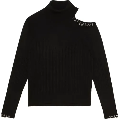 Schwarze Pullover für Frauen , Damen, Größe: S - PATRIZIA PEPE - Modalova
