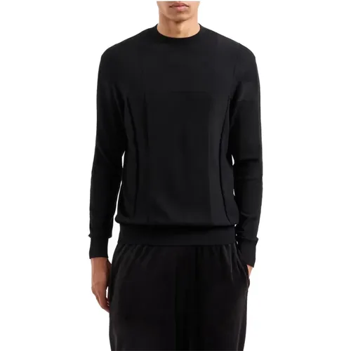 Sweater Viscose Polyamide Composition , male, Sizes: L, M, XL, 2XL, S - Armani Exchange - Modalova