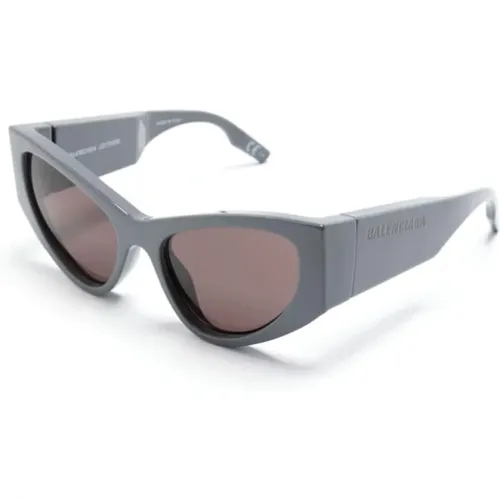 Bb0300S 004 Sunglasses , female, Sizes: 56 MM - Balenciaga - Modalova